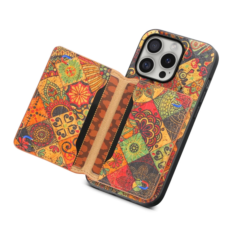 For iPhone 16 Pro Card Slot Holder Phone Case(Autumn Yellow)