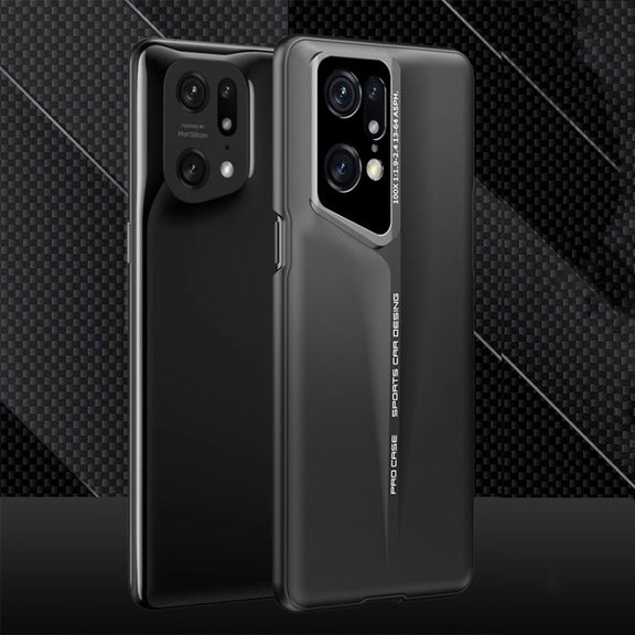 For OPPO Find X5 Pro GKK Blade Ultra-thin Full Coverage Phone Case(Black)