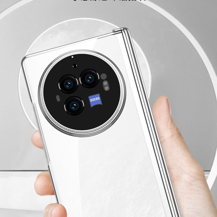 For vivo X Fold3 Pro GKK Integrated Magnetic Fold Hinge Shockproof Phone Case(Silver) - free shipping - PMC Jewellery - Order now!