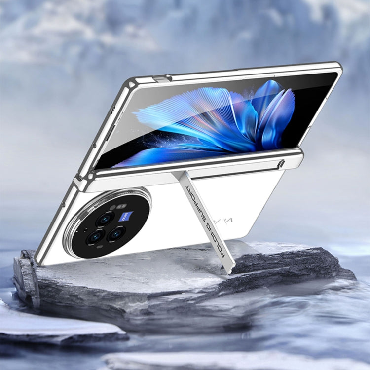 For vivo X Fold3 Pro GKK Integrated Magnetic Fold Hinge Shockproof Phone Case(Silver) - free shipping - PMC Jewellery - Order now!