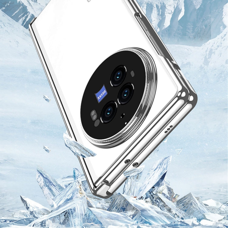 For vivo X Fold3 Pro GKK Integrated Magnetic Fold Hinge Shockproof Phone Case(Silver) - free shipping - PMC Jewellery - Order now!