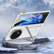 For vivo X Fold3 Pro GKK Integrated Magnetic Folding Hinge All-inclusive Phone Case(Black)