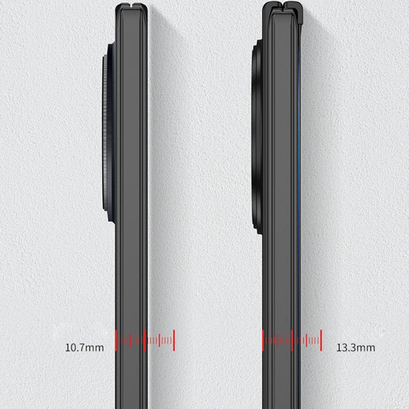 For vivo X Fold3 GKK Integrated Unbounded Ultra-thin All-inclusive Phone Case(Black)