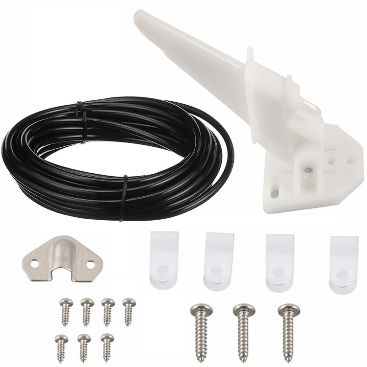 Marine Yacht Speedometer Pitot with Tube(White) - Marine Accessories & Parts by PMC TechLife | Online Shopping South Africa | PMC TechLife | Buy Now Pay Later Mobicred