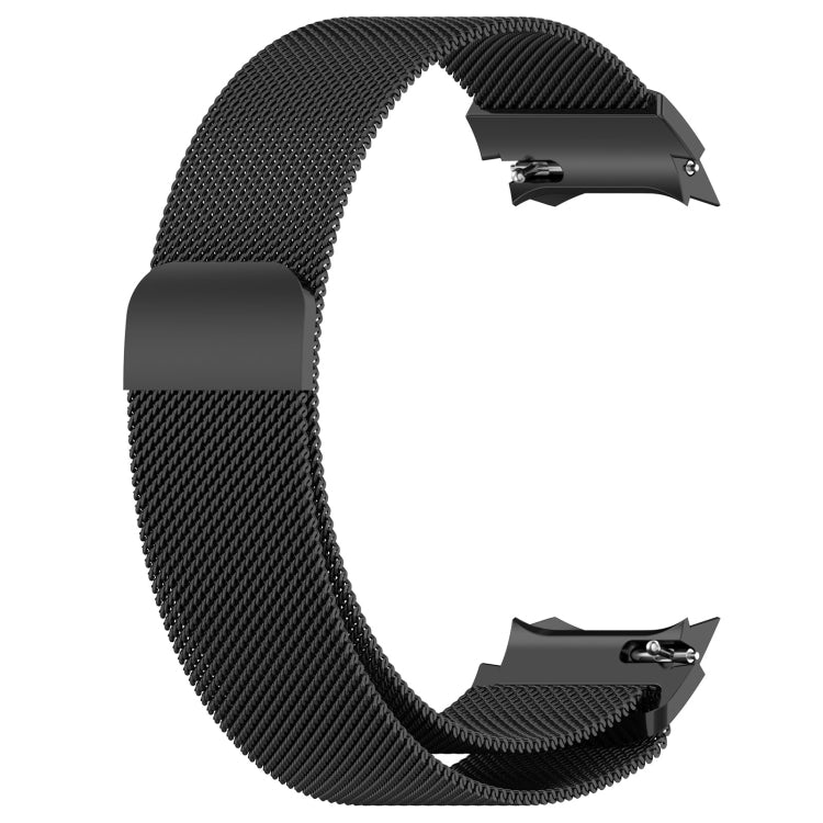 For OPPO Watch X2 / OnePlus Watch 3 Milan Magnetic Steel Mesh Watch Band(Black) - Watch Bands by PMC TechLife | Online Shopping South Africa | PMC TechLife | Buy Now Pay Later Mobicred