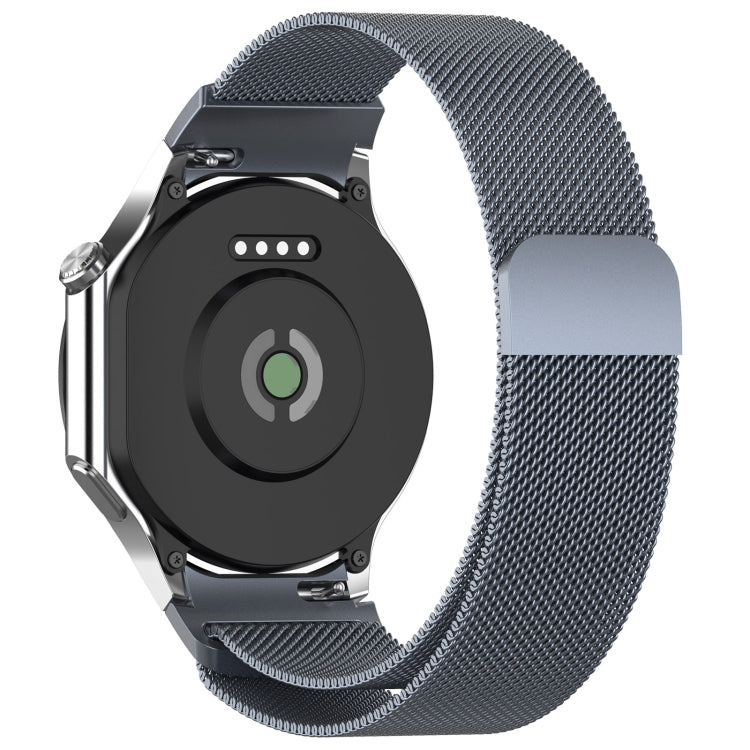 For OPPO Watch X2 / OnePlus Watch 3 Milan Magnetic Steel Mesh Watch Band(Space Grey) - Watch Bands by PMC TechLife | Online Shopping South Africa | PMC TechLife | Buy Now Pay Later Mobicred