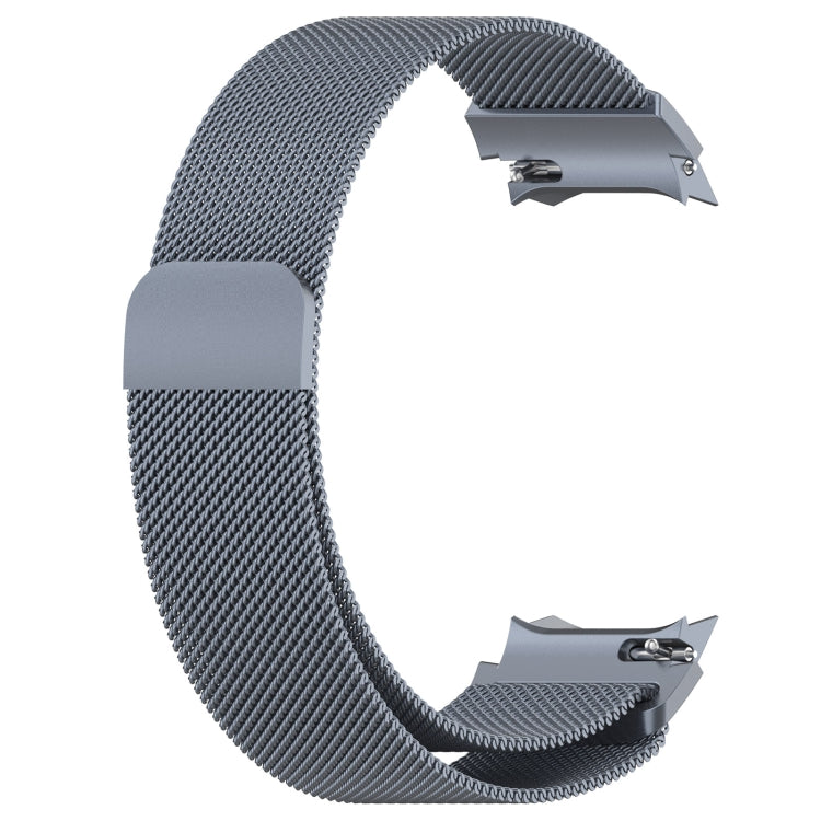 For OPPO Watch X2 / OnePlus Watch 3 Milan Magnetic Steel Mesh Watch Band(Space Grey)