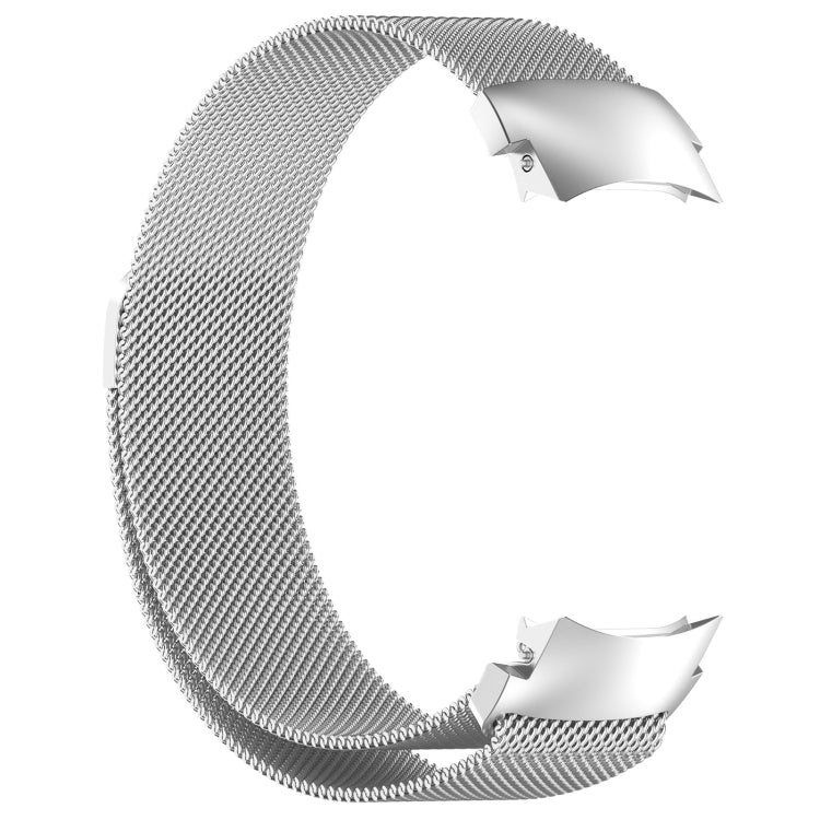 For OPPO Watch X2 / OnePlus Watch 3 Milan Magnetic Steel Mesh Watch Band(Silver) - Watch Bands by PMC TechLife | Online Shopping South Africa | PMC TechLife | Buy Now Pay Later Mobicred