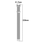 For OPPO Watch X / OnePlus Watch 2 Milan Magnetic Steel Mesh Watch Band(Rose Gold)