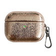 For AirPods 3 Burst Leather Texture Bluetooth Earphone Protective Case(Rose Gold) - For AirPods 3 by PMC Jewellery | Online Shopping South Africa | PMC Jewellery | Buy Now Pay Later Mobicred