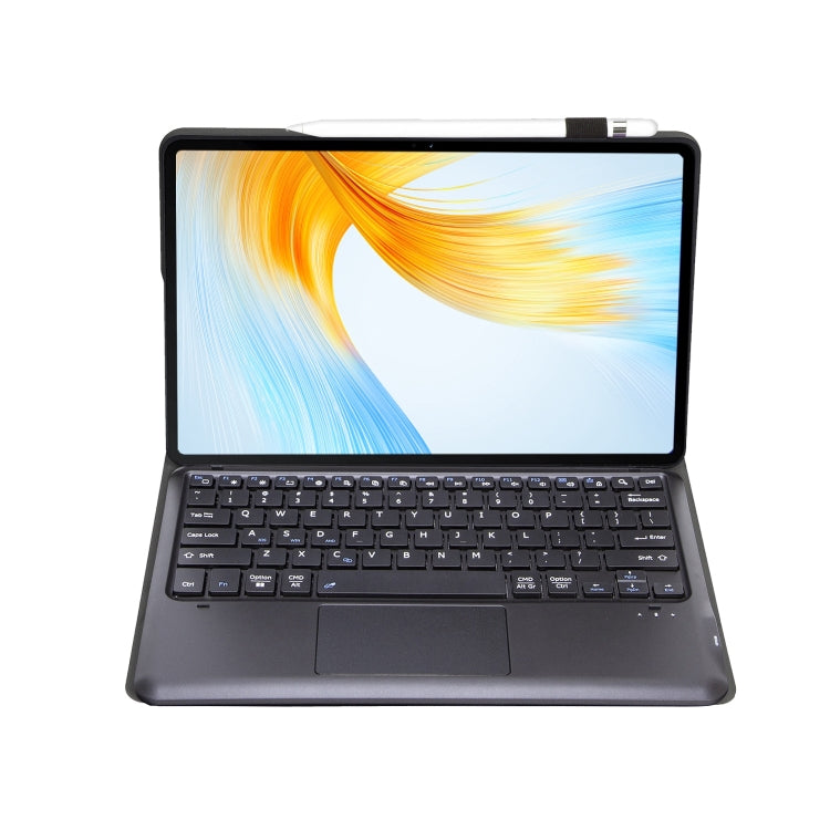 For vivo Pad3 Pro 13 inch  AV14-A Bluetooth Keyboard TPU Leather Tablet Case with Holder(Black) - Others Keyboard by PMC TechLife | Online Shopping South Africa | PMC TechLife