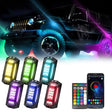 6 in 1 G6 RGB Colorful Car Chassis Light LED Music Atmosphere Light With 24-Button Remote Control - Atmosphere lights by PMC TechLife | Online Shopping South Africa | PMC TechLife | Buy Now Pay Later Mobicred