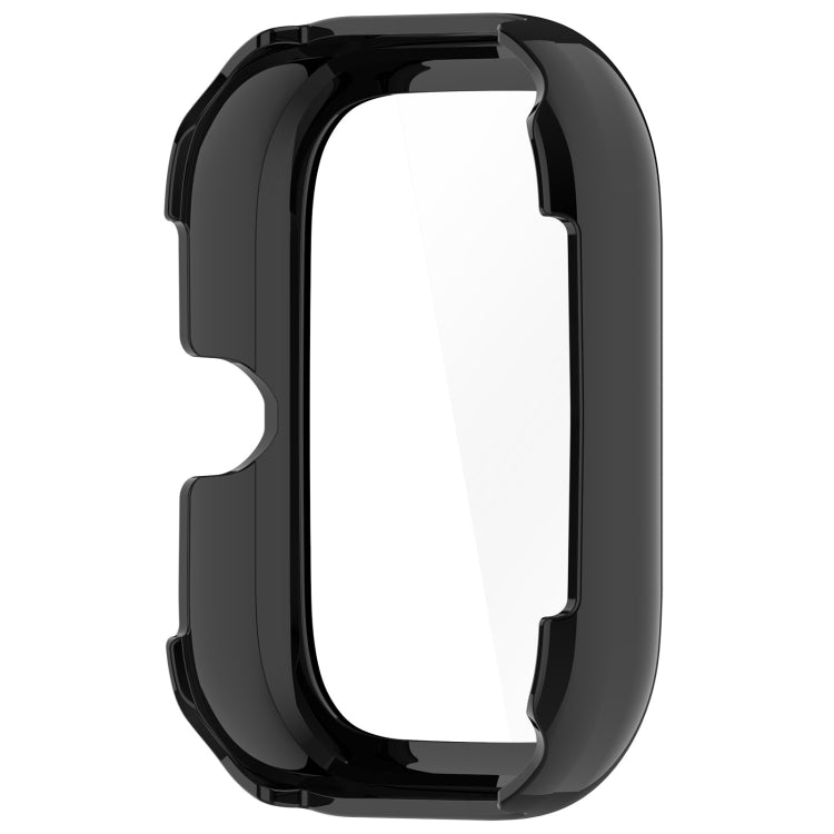 For Honor Choice Haylou Watch PC + Tempered Film Integrated Protective Watch Case(Black) - Watch Cases by PMC TechLife | Online Shopping South Africa | PMC TechLife