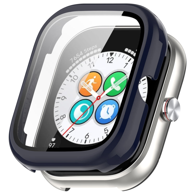 For Honor Choice Haylou Watch PC + Tempered Film Integrated Protective Watch Case(Ink Blue) - Watch Cases by PMC TechLife | Online Shopping South Africa | PMC TechLife