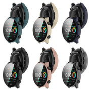 For Xiaomi Haylou RT3 / Solar Plus LS16 PC + Tempered Film Integrated Watch Protective Case(Transparent White)