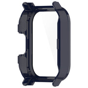 For Xiaomi Haylou Watch 2 LS02 PC + Tempered Film Integrated Watch Protective Case(Ink Blue)