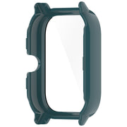 For P66 / P66D / P66ED 1.85 inch Watch PC + Tempered Film Integrated Watch Protective Case(Pine Green)
