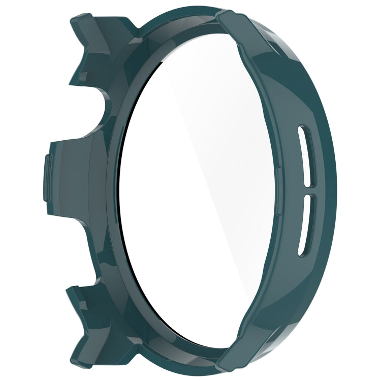 For Xiaomi Mibro Watch Lite 2 PC + Tempered Film Integrated Watch Protective Case(Pine Green) - Watch Cases by PMC TechLife | Online Shopping South Africa | PMC TechLife