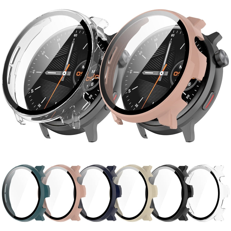 For Xiaomi Mibro Watch Lite 2 PC + Tempered Film Integrated Watch Protective Case(Transparent)
