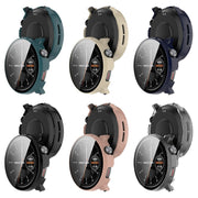 For Xiaomi Mibro Watch Lite 2 PC + Tempered Film Integrated Watch Protective Case(Transparent)