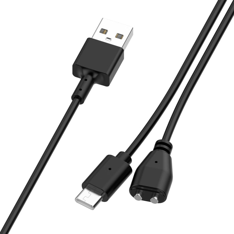 For Delupe / Yawpet Dog Pet Training Device Magnetic Charging Cable, Length: 1m(Black) - Training Aids by PMC TechLife | Online Shopping South Africa | PMC TechLife | Buy Now Pay Later Mobicred