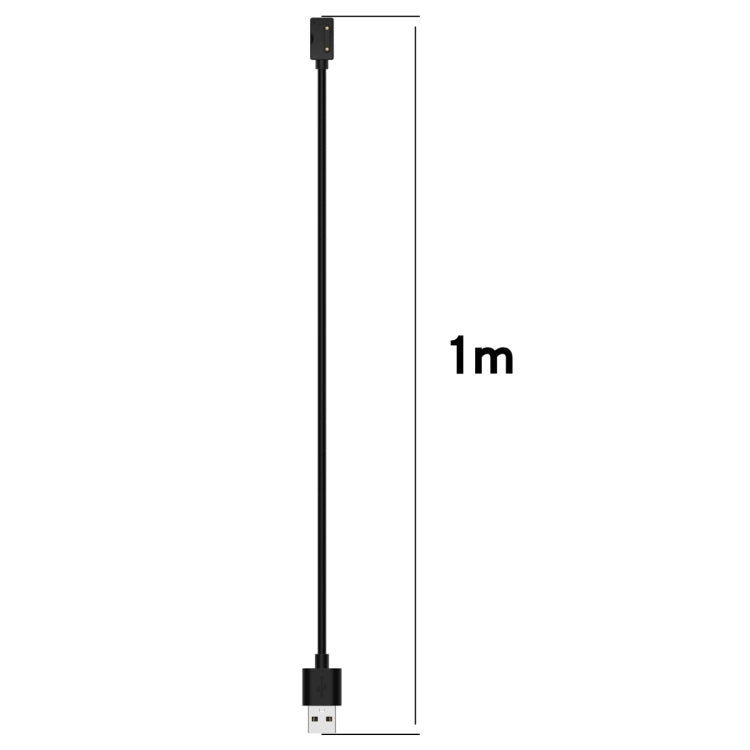 For ASUS VivoWatch 5 Smart Watch Charging Cable, Length: 1m(Black) - Charger by PMC TechLife | Online Shopping South Africa | PMC TechLife