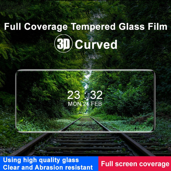 For OPPO Reno12 Pro Global imak 3D Curved Full Screen Tempered Glass Film