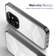 For Tecno Spark Go 2024 / Spark 20 / Pop 8 Anti-slip Clear Acrylic Hybrid TPU Phone Case(Black)