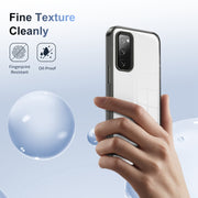 For Samsung Galaxy S20 FE 5G 2.5mm Anti-slip Clear Acrylic Hybrid TPU Phone Case(Black)