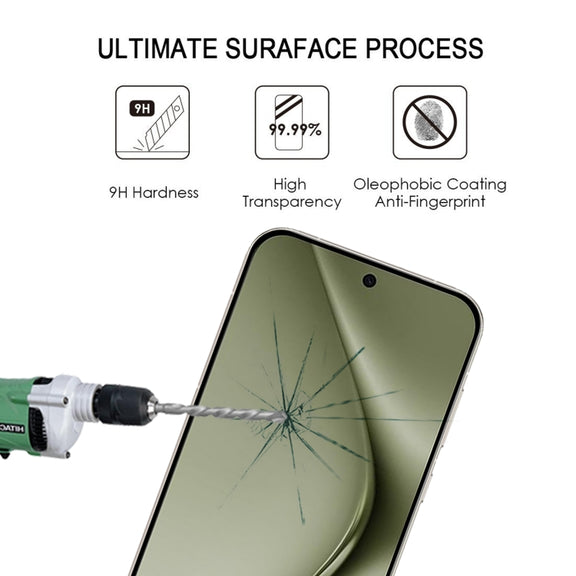 For Huawei Pura 70 Pro / 70 Pro+ 25pcs Edge Glue 9H HD 3D Curved Edge Tempered Glass Film(Black)