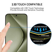 For Huawei Pura 70 Ultra Full Glue 9H HD 3D Curved Edge Tempered Glass Film(Black)