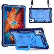 For Lenovo Tab M11/ Xiaoxin Pad 11 2024 Handle Robot Silicone Hybrid PC Tablet Case(Navy Blue Blue) - Lenovo by PMC Jewellery | Online Shopping South Africa | PMC Jewellery | Buy Now Pay Later Mobicred