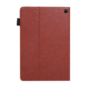 For Amazon Kindle Fire HD10 2021/2023 Extraordinary Series Smart Leather Tablet Case(Brown)