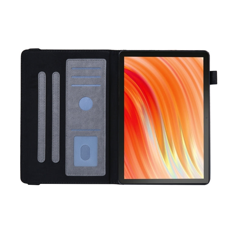 For Amazon Kindle Fire HD10 2021/2023 Extraordinary Series Smart Leather Tablet Case(Grey) - Amazon by PMC TechLife | Online Shopping South Africa | PMC TechLife | Buy Now Pay Later Mobicred