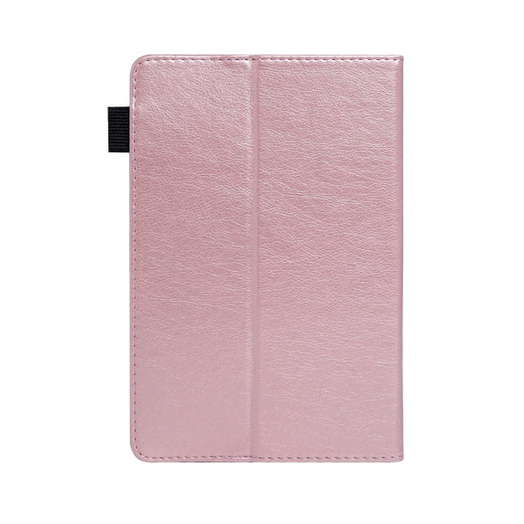8 inch Extraordinary Series Leather Tablet Case(Rose Gold)