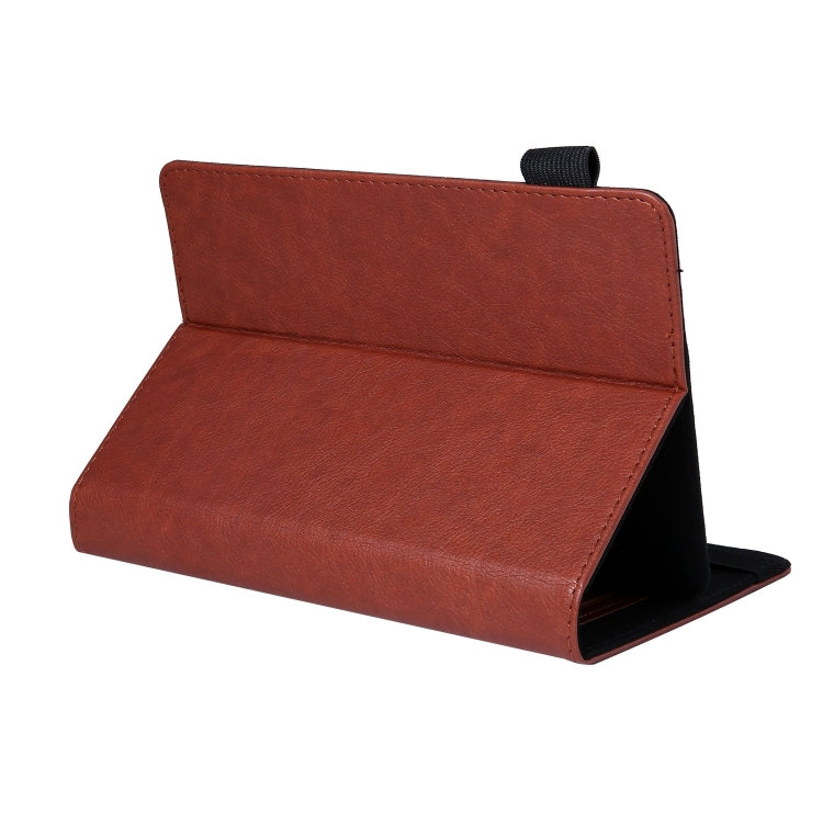 7 inch Extraordinary Series Leather Tablet Case(Brown) - 7 inch by PMC TechLife | Online Shopping South Africa | PMC TechLife | Buy Now Pay Later Mobicred
