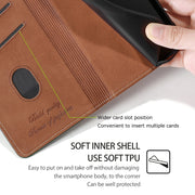 For Motorola Edge 5G 2024 Contrast Color Side Buckle Leather Phone Case(Light Brown + Green)