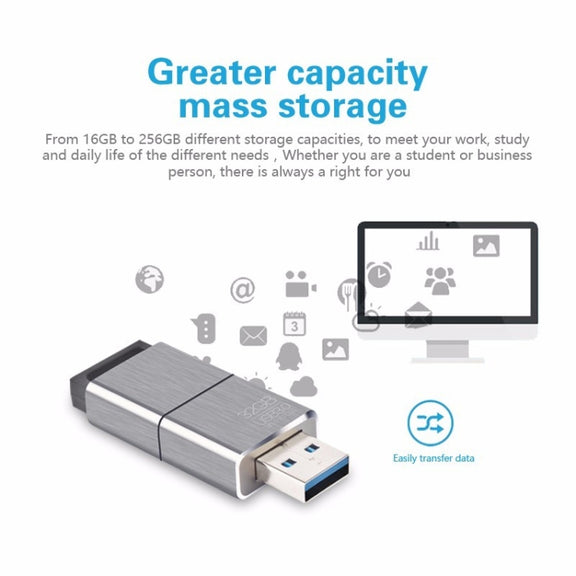 EAGET F90 32G USB 3.0 Interface Metal Flash U Disk