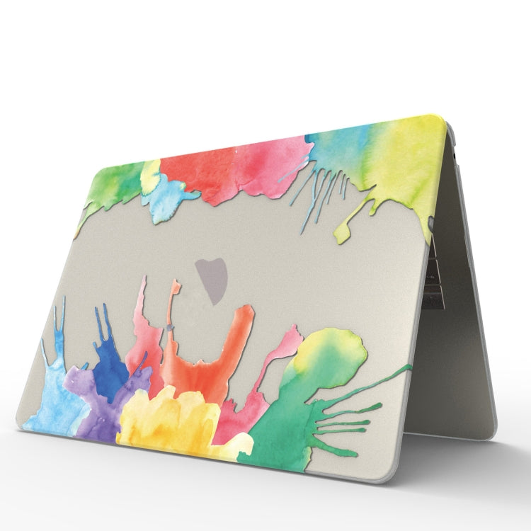 For MacBook Air 13.3 A1932 / A2179 / A2337 UV Printed Pattern Laptop Frosted Protective Case(DDC-126)