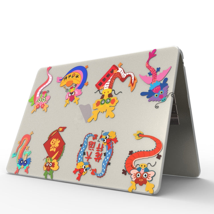 For MacBook Air 13.3 A1932 / A2179 / A2337 UV Printed Pattern Laptop Frosted Protective Case(DDC-1677)