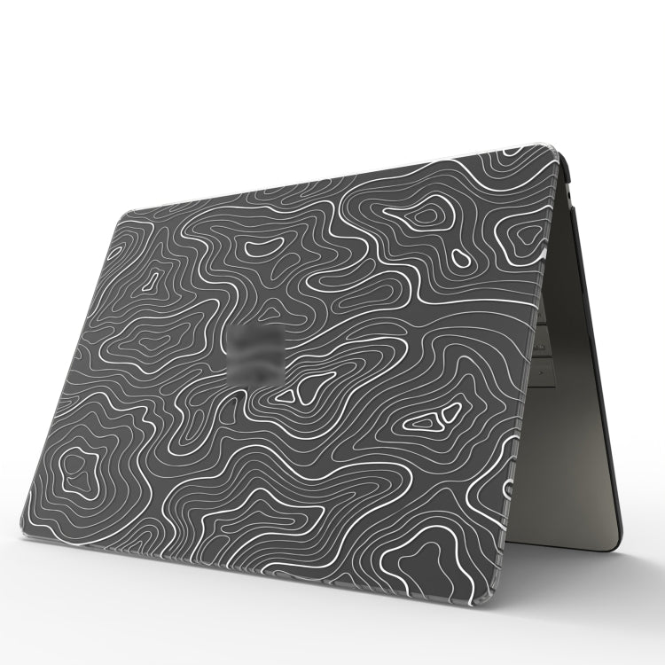 For MacBook Air 13.3 A1932 / A2179 / A2337 UV Printed Pattern Laptop Frosted Protective Case(DDC-1680)