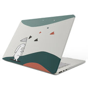 For MacBook Air 13.6 M2 A2681 / M3 A3113 UV Printed Pattern Laptop Frosted Protective Case(DDC-114)