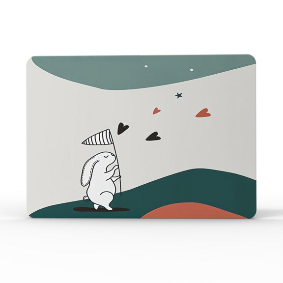 For MacBook Air 13.6 M2 A2681 / M3 A3113 UV Printed Pattern Laptop Frosted Protective Case(DDC-114)