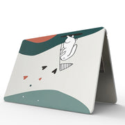 For MacBook Air 13.6 M2 A2681 / M3 A3113 UV Printed Pattern Laptop Frosted Protective Case(DDC-114)
