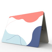 For MacBook Air 15 M2 A2941 / M3 A3114 UV Printed Pattern Laptop Frosted Protective Case(DDC-338)
