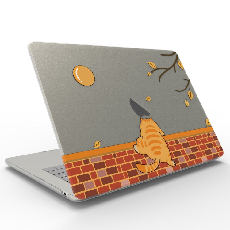 For MacBook Air 15 M2 A2941 / M3 A3114 UV Printed Pattern Laptop Frosted Protective Case(DDC-1654)