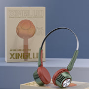 MF088 XINGLUO Neck Band Electric Fan(White)