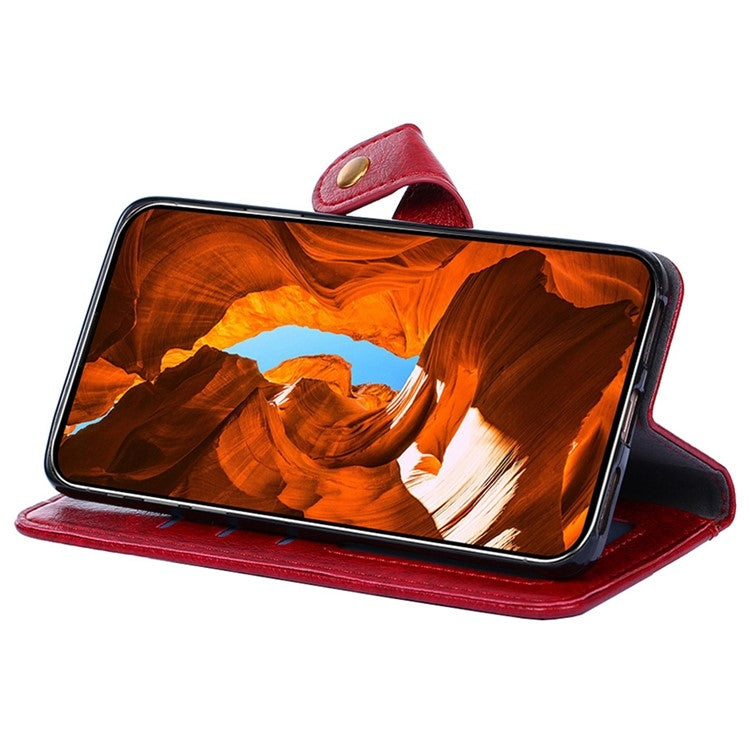 For Motorola Edge 5G 2024 Zipper Bag Leather Phone Case(Red)