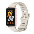 For Samsung Galaxy Fit 3 Mijobs Flat Hole Silicone Watch Band(Grey+Rose Gold) - free shipping - PMc TechLife - Order now!