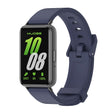 For Samsung Galaxy Fit 3 Mijobs Silicone Watch Band(Midnight Blue+Black) - Watch Bands by MIJOBS | Online Shopping South Africa | PMc TechLife | Buy Now Pay Later Mobicred